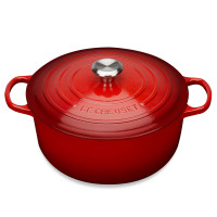 Кастрюля чугунная, 6,7 л, 28 см, красный, серия Cerise LE CREUSET, Франция
