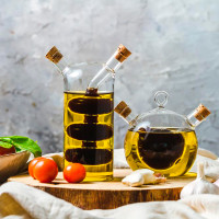 Бутылка для масла и уксуса World of Flavours, 300 и 100 мл, стекло, серия Italian, KITCHEN CRAFT, Великобритания_00806150063414437234.jpg
