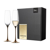 Набор бокалов для шампанского, 2 шт., 180 мл, медный, серия Champagner Exclusive, EISCH, Германия_00814690066786843682.jpg