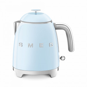 Чайник электрический, 0,8 л, нержавеющая сталь, пластик, 20 x 20 x 15,2 см, голубой, SMEG, Италия, SMEG (Италия)