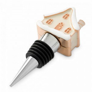 Пробка для винной бутылки Домик, 12 см, металл, полирезин, серия Townlet, ANNA LAFARG, Китай, Скидка  до -25% на фарфор  Anna Lafarg