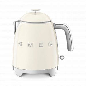 Чайник электрический, 0,8 л, нержавеющая сталь, пластик, 20 x 20 x 15,2 см, кремовый, SMEG, Италия, SMEG (Италия)