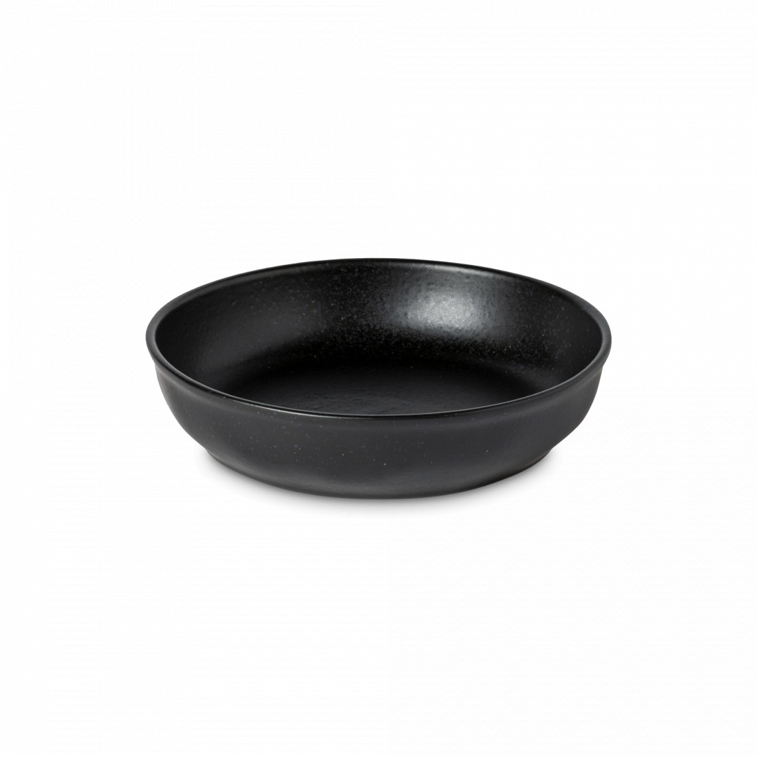 Тарелка для пасты Black, 21.5 см, керамика, черный, серия Roda, COSTA NOVA, Португалия