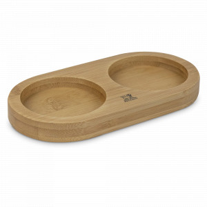 Подставка для мельниц, 18.7 см, бамбук, цвет: светлое дерево, серия Linea, PEUGEOT, Франция, Мельницы для специй