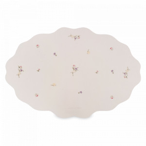 Салфетка подстановочная овальная Весенние цветы, 30 х 45 см, ПВХ, белый, декор, серия Meadow, ANNA LAFARG, Китай, Meadow ANNA LAFARG