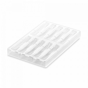 Форма для приготовления конфет Riga-B, 27,5 х 17,5 х 2,5 см, тритан, прозрачный, SILIKOMART, Италия, SILIKOMART (Италия)