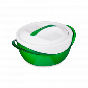 Термокастрюля , 3,5 л, нержавеющая сталь, пластик ABS, изумрудный металлик, PINNACLE, Индия, Термосы