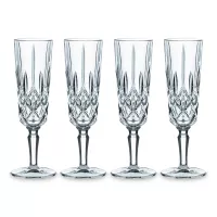 Набор из 4-х бокалов для шампанского, 155 мл, хрустальное стекло, серия Noblesse, NACHTMANN, Германия, 