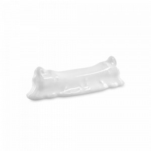 Подставка для приборов, 10 см, фарфор, белый, серия Недекорированный, BERNADOTTE, Чехия, Скидка до -30% на фарфор BERNADOTTE