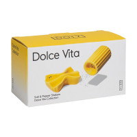 Набор из солонки и перечницы Farfalle & Macaroni, керамика, желтый, серия Dolce Vita, DOIY, Испания_00822830066384558474.jpg