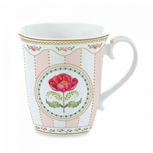 Кружка , 275 мл, фарфор, серия Flowery, EASY LIFE (R2S), Италия, Flowery EASY LIFE R2S