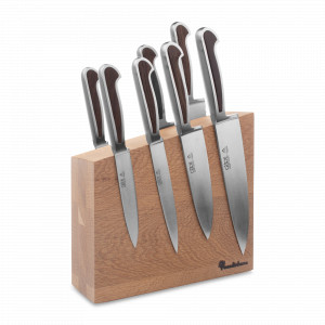 Набор из 7-ми кухонных ножей на подставке, серия Delta, GUDE, Германия, Набор ножей на подставке 8 предметов