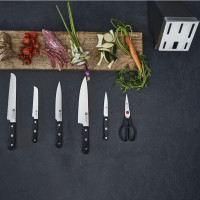 Набор из 5-ти ножей и ножниц в подставке, серый, серия Gourmet, ZWILLING J.A. HENCKELS, Германия_00821750052930102473.jpg