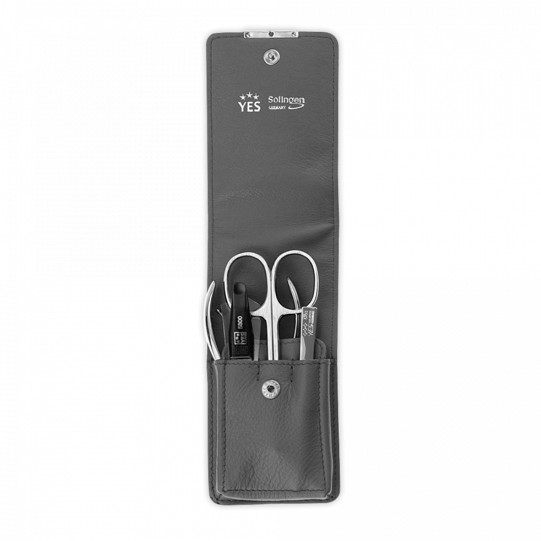 Набор маникюрный в кожаном футляре, 3 предмета, YES, Германия