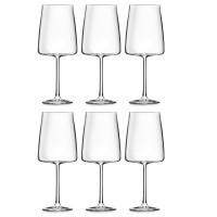 Набор из 6-ти бокалов для вина, 430 мл, хрустальное стекло, серия Essential, RCR, Италия