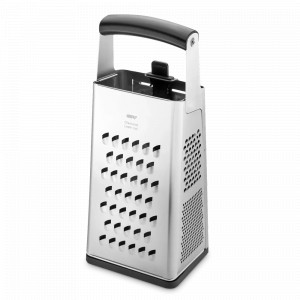 Терка четырехсторонняя 7 в 1 V-CUT, 28 х 12 см, нержавеющая сталь, GEFU, Германия, GEFU (Германия)