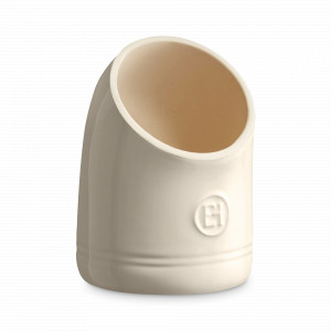 Солонка , 15.5 см, 580 мл, керамика, кремовый, серия Flame, EMILE HENRY, Франция, EMILE HENRY (Франция)