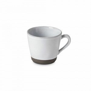 Кружка  White/Grey, 190 мл, керамика, белый, серый, серия Plano, COSTA NOVA, Португалия, Кружки маленькие