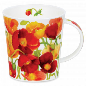Кружка «Красивый сад Цветы Ломонд», объем: 320 мл, материал: костяной фарфор, цвет: декор, серия Lomond, DUNOON, Великобритания, DUNOON (Великобритания)