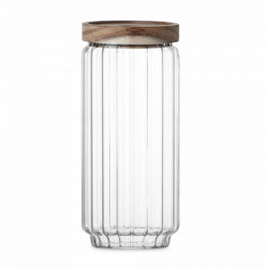 Банка для хранения, 1.5 л, стекло, дерево, серия Comfort, DECOR DE TABLE, Россия, DECOR DE TABLE (Россия)
