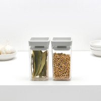 Набор из 2-х модульных контейнеров для продуктов, 0.15 л, 5.6 х 5.6 х 20.6 см, пластик, светло-серый, серия Tasty+, BRABANTIA, Бельгия_00817010067476092724.jpg