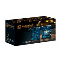 Набор из 2-х подсвечников, 6,6 х 7,1 см, хрустальное стекло, синий, серия Square, NACHTMANN, Германия_00812290065814716124.jpg