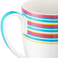 Кружка Stripe Colypso, 460 мл, фарфор костяной, белый, декор, серия Kit Kemp, SPODE, Великобритания_00817590063665579248.jpg