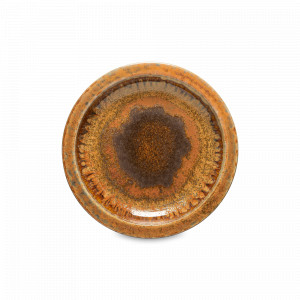 Тарелка закусочная Mocha-latte, 20 см, керамика, коричневый, серия Poterie, COSTA NOVA, Португалия, Тарелки