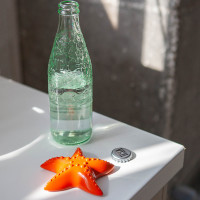 Открывалка для бутылок, металл, красный, серия Starfish, DOIY, Испания_00822830066916365785.jpg