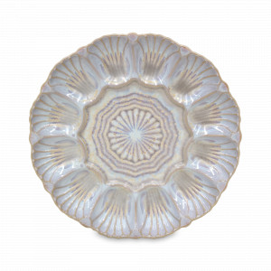 Блюдо , 24.6 см, керамика, голубой, серия Cristal, COSTA NOVA, Португалия, Cristal COSTA NOVA