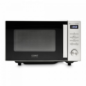 Печь микроволновая, 20 л, нержавеющая сталь, пластик, серебристый, CASO, Германия, CASO (Германия)