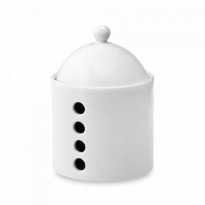 Емкость для хранения чеснока, 14.5 см, фарфор, белый, серия Prep+, LOVERAMICS, Гонконг, LOVERAMICS (Гонконг)