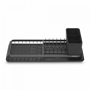 Сушилка для посуды, 46,3 см, пластик, темно-серый, серия Sink Side, BRABANTIA, Бельгия, Кухонные принадлежности BRABANTIA