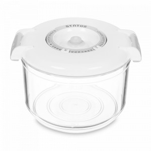 Контейнер вакуумный, 750 мл, тритан, белый, серия RD-075, STATUS, Словения, STATUS (Словения)