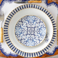 Тарелка десертная, 20 см, фарфор, декор, серия Transatlantica, VISTA ALEGRE, Португалия_00806550062450868927.jpg