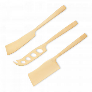 Набор из 3-х ножей для сыра, нержавеющая сталь, серия Arteza, KITCHEN CRAFT, Великобритания, Набор ножей для сыра