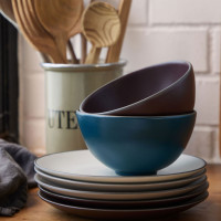 Тарелка закусочная Salt, 21 см, керамика, бежевый, серия Stacked Organic, COSTA NOVA, Португалия_00818110048729121864.jpg