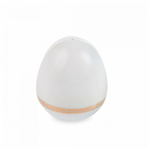 Солонка , 55 мл, фарфор, белый, золотой, серия Riva Gold, WALLENDORFER, Германия, Солонки и перечницы