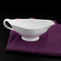 Соусник, 300 мл, фарфор, серия Plisse, PILLIVUYT, Франция_00805040060073146350.jpg