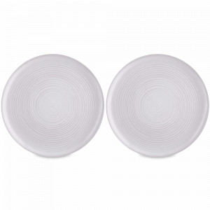 Набор обеденных тарелок, 2 предмета, 28 см, керамика, белый, серия In The Village, LIBERTY JONES, Россия, Наборы тарелок для кухни