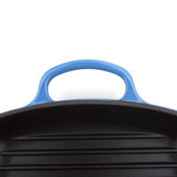 Чугунная сковорода-гриль с рифленым дном, 26 х 26 см, синий, LE CREUSET, Франция_00797810048574338643.jpg