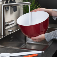 Миска объем 5 л, диаметр 28 см, красная, серия Bowls&Colanders, TREBONN, Италия_00816280047955465439.jpg