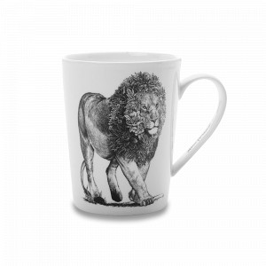 Кружка «Африканский лев», 450 мл, фарфор, белый, серия Животные Австралии, MAXWELL WILLIAMS, Австралия, Кружки MAXWELL & WILLIAMS