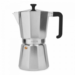 Кофеварка гейзерная, 700 мл, нержавеющая сталь, пластик, стальной, серия La Cafetiere, KITCHEN CRAFT, Великобритания, Кофейники, гейзерные кофеварки
