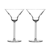 Набор из 2-х бокалов для мартини, 190 мл, хрустальное стекло, серия Vintage, NUDE GLASS, Турция