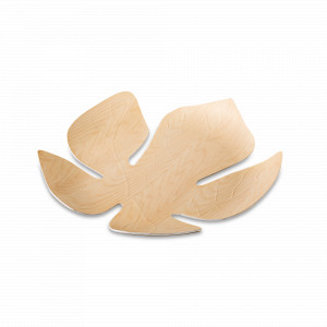 Поднос сервировочный Adamo, 40,5 х 41 см, дерево клен, бежевый, LEGNOART, Италия, LEGNOART (Италия)