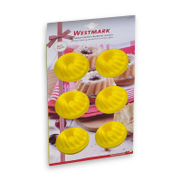 Форма для 6-ти маффинов, силикон, цвет-желтый, серия Silicone, Westmark, Германия_00790880052902627424.jpg