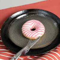 Набор обеденных тарелок, 2 предмета, 26 см, керамика, черный, серия Dots, LIBERTY JONES, Россия_00812810048332949361.jpg