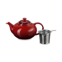 Чайник заварочный с ситечком, 1.3 л, каменная керамика, красный, серия Cerise, LE CREUSET, Франция, 