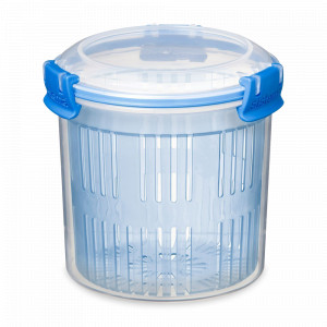 Контейнер круглый, 700 мл, пластик, синий, серия Fresh, SISTEMA, Новая Зеландия, SISTEMA (Новая Зеландия)